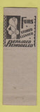Matchbook Cover - Smith's Dry Cleaning low phone # girlie back