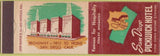 Matchbook Cover - San Diego Pickwick Hotel CA