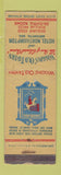 Matchbook Cover - Wiggins' Old Tavern Northampton MA WORN