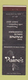 Matchbook Cover - Paine Drug Company Rochester NY