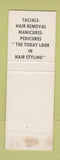 Matchbook Cover - Taj Mahal Beauty Salon Albany Latham NY