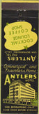 Matchbook Cover - Antlers Hotel San Bernardino CA