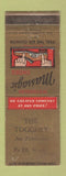Matchbook Cover - Weyenberg Massagic Shoes Toggery Pe Ell WA WEAR Joe Tobiason