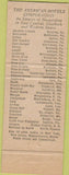 Matchbook Cover - The Lafayette Hotel Portland ME