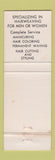 Matchbook Cover - Capozzoli's Beauty Salon Pittsburgh PA