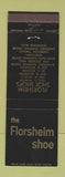 Matchbook Cover - Florsheim Shoes Chicago IL