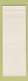 Matchbook Cover - Society Brand Clothes Chicago New York City