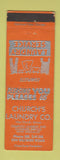 Matchbook Cover - Church's Laundry