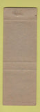 Matchbook Cover - Church's Laundry