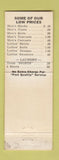Matchbook Cover - 40 Minute Cleaners Denver Colorado WEAR