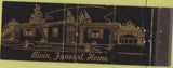Matchbook Cover - Bivin Funeral Home Morrisonville IL