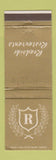 Matchbook Cover - Roadside Restaurants Aitkin MN McGregor