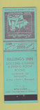 Matchbook Cover - Billings Inn