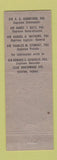 Matchbook Cover - Knights of Malta Easton PA