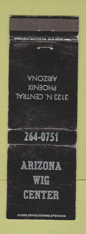 Matchbook Cover - Arizona Wig Center Phoenix AZ WEAR