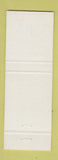 Matchbook Cover - Carl Hopkins Plumbing AO Smith Water Heater