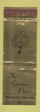 Matchbook Cover - Governor Prence Orleans LA