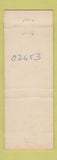 Matchbook Cover - Governor Prence Orleans LA