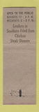 Matchbook Cover - Owen's Plantation Restaurant Cleveland OH
