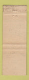 Matchbook Cover - Western Motel Panguitch UT WEAR