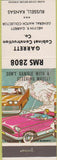 Matchbook Cover - Garrett Cabinet Construction Russell KS