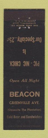 Matchbook Cover - Beacon Restaurant