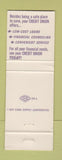 Matchbook Cover - National Credit Union Administration
