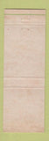 Matchbook Cover - Davitt's Men's Clothes Nashville TN WORN