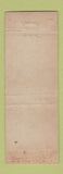 Matchbook Cover - Rose Bowl Des Moines IA WORN