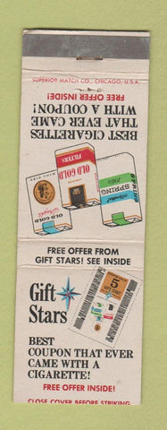 Matchbook Cover - Old Gold Cigarettes WEAR