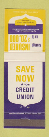 Matchbook Cover - National Credit Union Administration