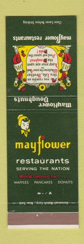 Matchbook Cover - Mayflower Restaurants