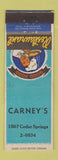 Matchbook Cover - Carney's