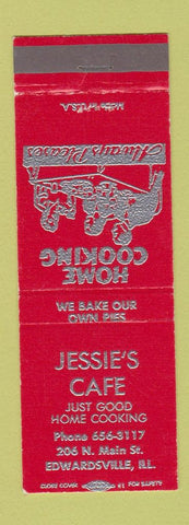 Matchbook Cover - Jessie's Cafe Edwardsville IL