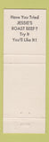 Matchbook Cover - Jessie's Cafe Edwardsville IL