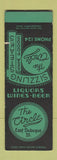 Matchbook Cover - The Circle Restaurant East Dubuque IA SAMPLE low phone # WEAR