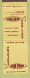 Matchbook Cover - Antonie's Seafood Wildwood NJ