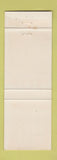 Matchbook Cover - Ed Zaberer Restaurant Wildwood NJ