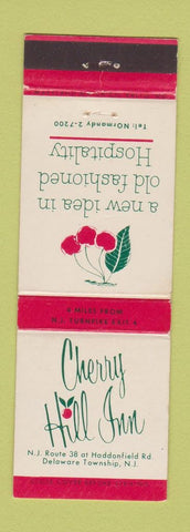 Matchbook Cover - Cherry Hill Inn Delaware Township NJ