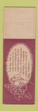 Matchbook Cover - The Park Hotel Plainfield NJ