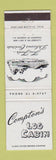 Matchbook Cover - Compton's Log Cabin Haddon NJ
