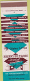 Matchbook Cover - Sherry Biltmore Hotel Boston MA