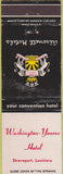 Matchbook Cover - Washington Youree Shreveport LA hotel Alsonett