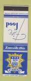 Matchbook Cover - Casino Restaurant Zanesville OH