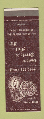 Matchbook Cover - Peerless Mill Inn Miamisburg OH