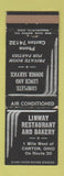 Matchbook Cover - Linway Restaurant Bakery Canton OH WEAR