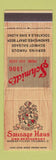 Matchbook Cover - Schmidt Sausage Haus Restaurant Columbus OH
