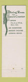 Matchbook Cover - Ravers Restaurant Youngstown OH