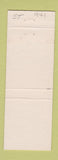 Matchbook Cover - The Good Table Harwood Heights IL
