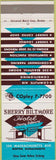 Matchbook Cover - Sherry Biltmore Hotel Boston MA